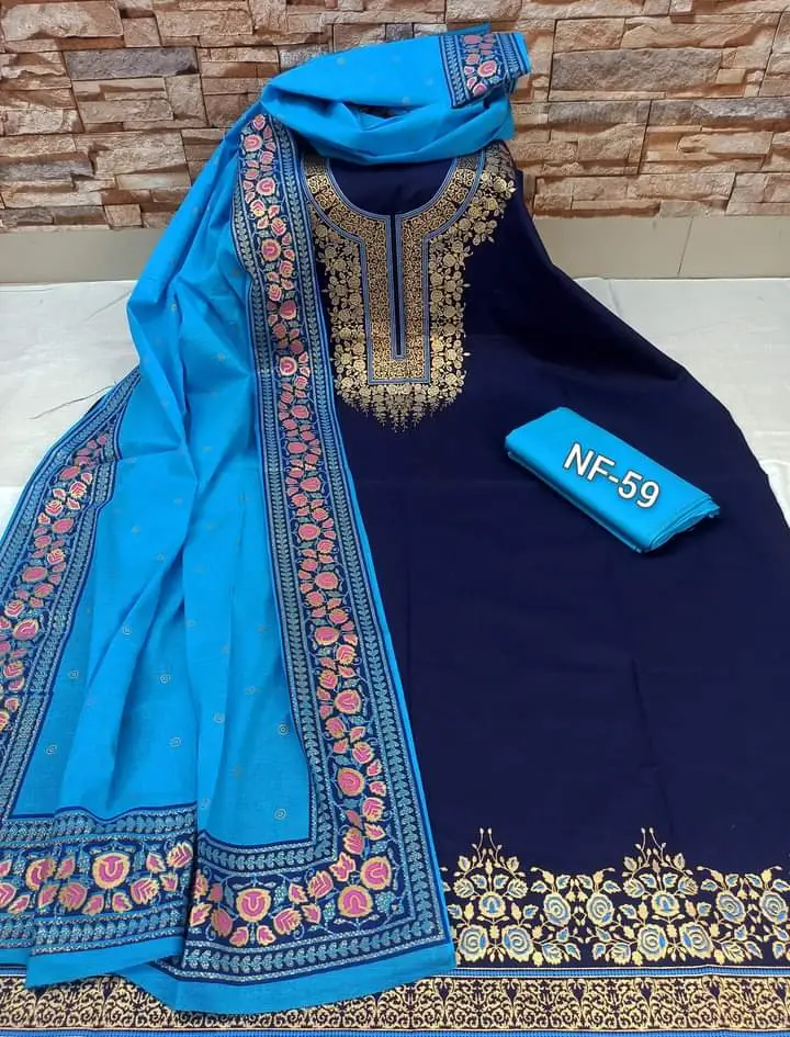 আনস্টিজ স্ক্রিন প্রিন্ট থ্রি-পিস - Casual Yet Stylish