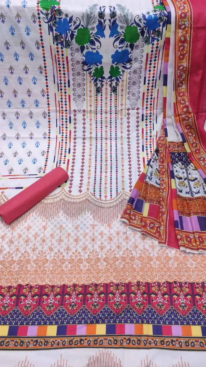 পাকিস্তানি গুলজি থ্রি পিস - Traditional Fashion Statement