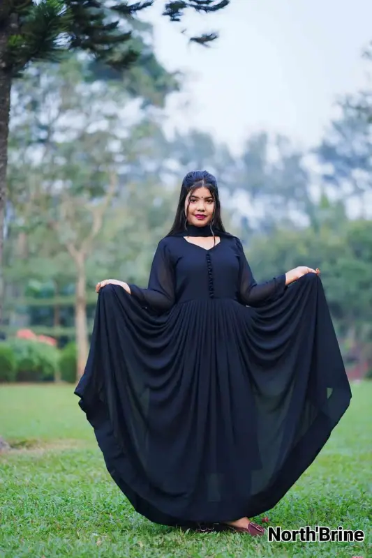 Stylish Georgette Three Piece Collection