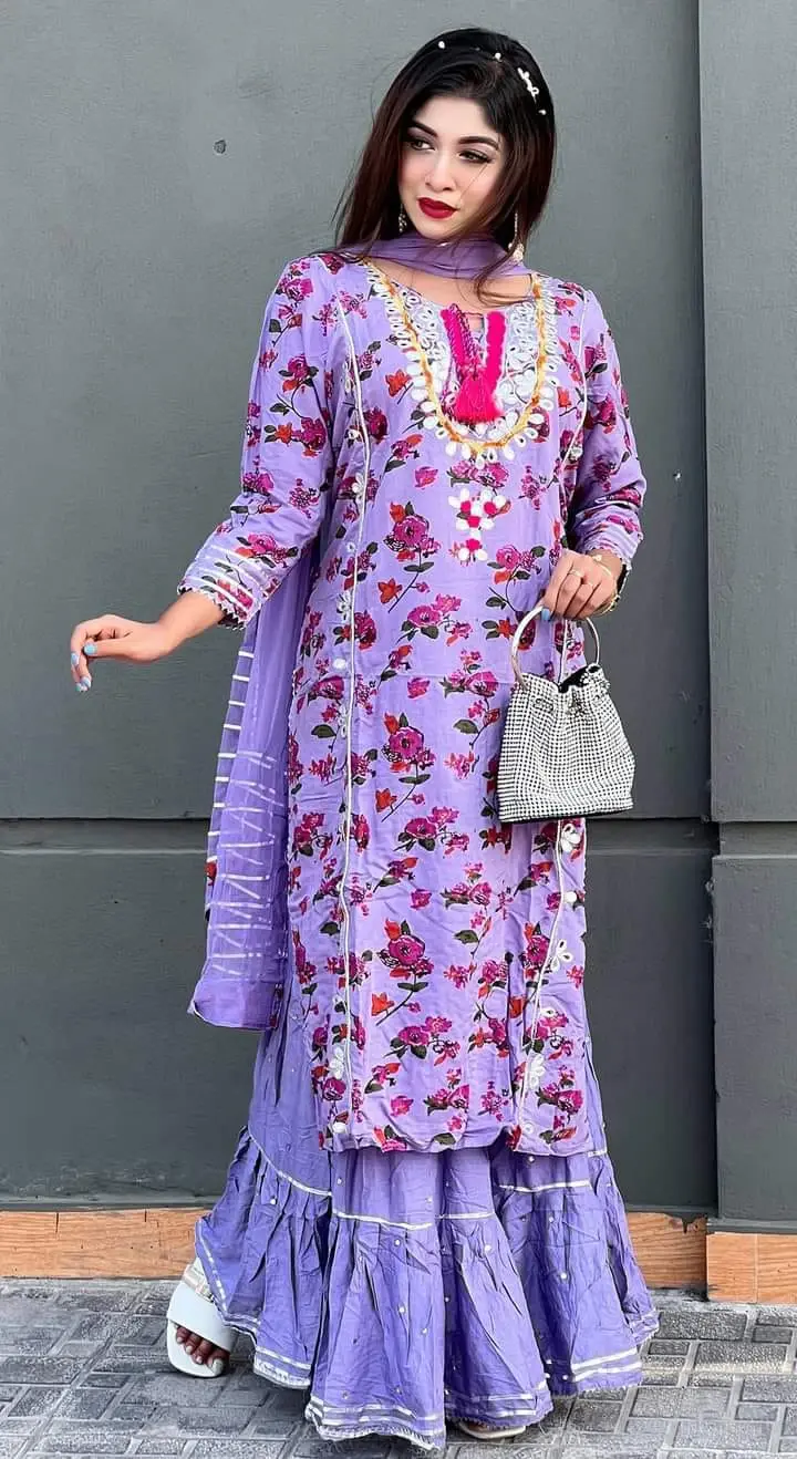 Readymade Naira Cut Three-Piece Nazmas: Lowest Price Online BD