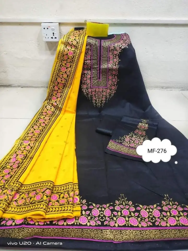 আনস্টিজ স্ক্রিন প্রিন্ট থ্রি-পিস - Fashionable Comfortable Wear