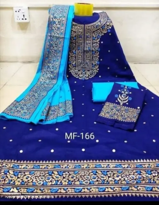 আনস্টিজ স্ক্রিন প্রিন্ট থ্রি-পিস - Stylish Comfort Wear