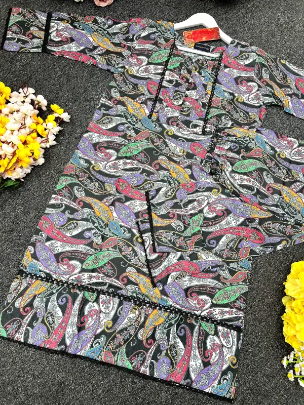 Digital Print Two Piece - Playful Style Choice