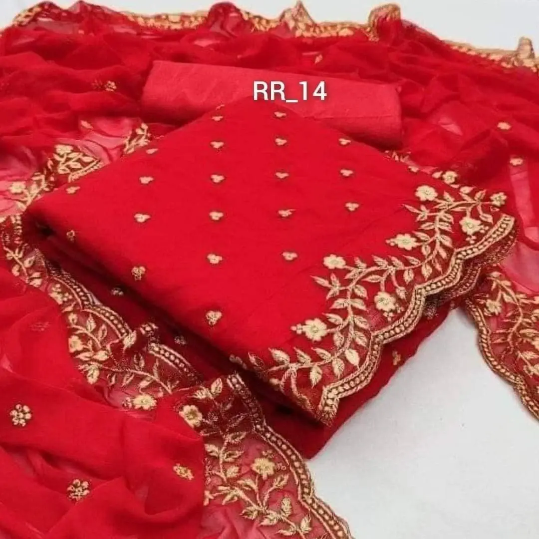 Elegant Georgette Four Piece for Every Occasion