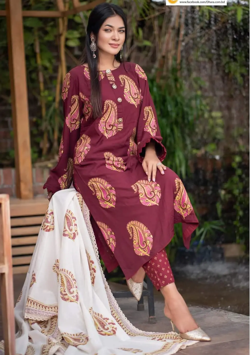 Unstitch Three Piece - বহুমুখি ডিজাইন এবং ফ্যাব্রিক