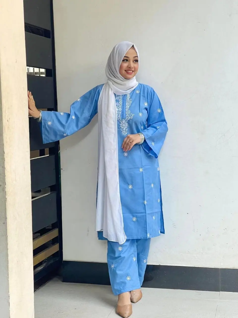 Embroidery Three Piece Set - Chic Fashion Choice