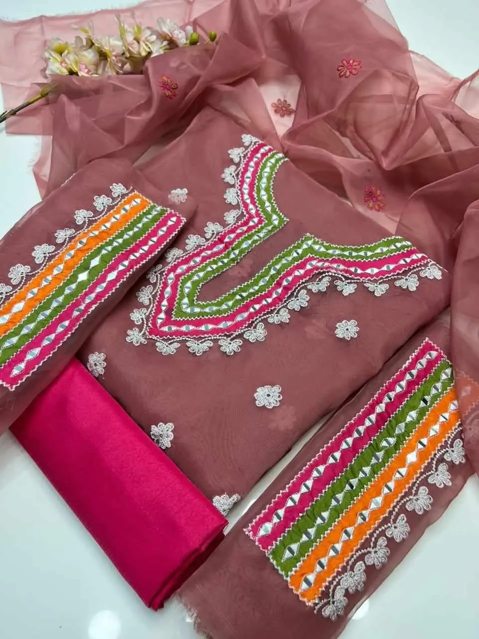 Affordable Georgette Three Piece: Shop Online in BD