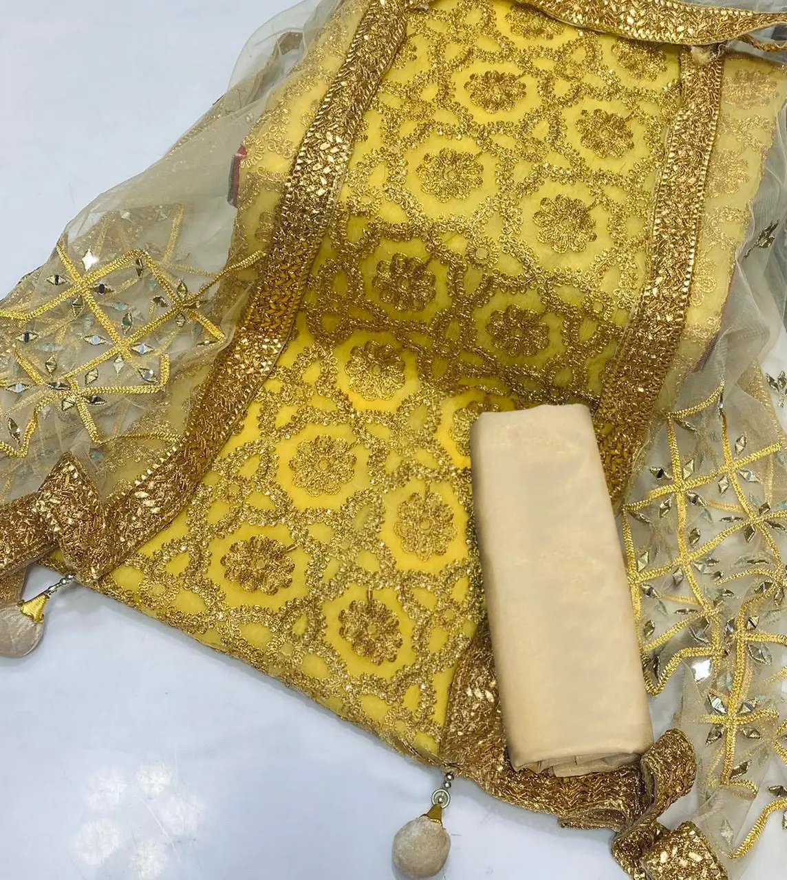 Shop Online: Semi-Stitched Georgette Set at Best Price