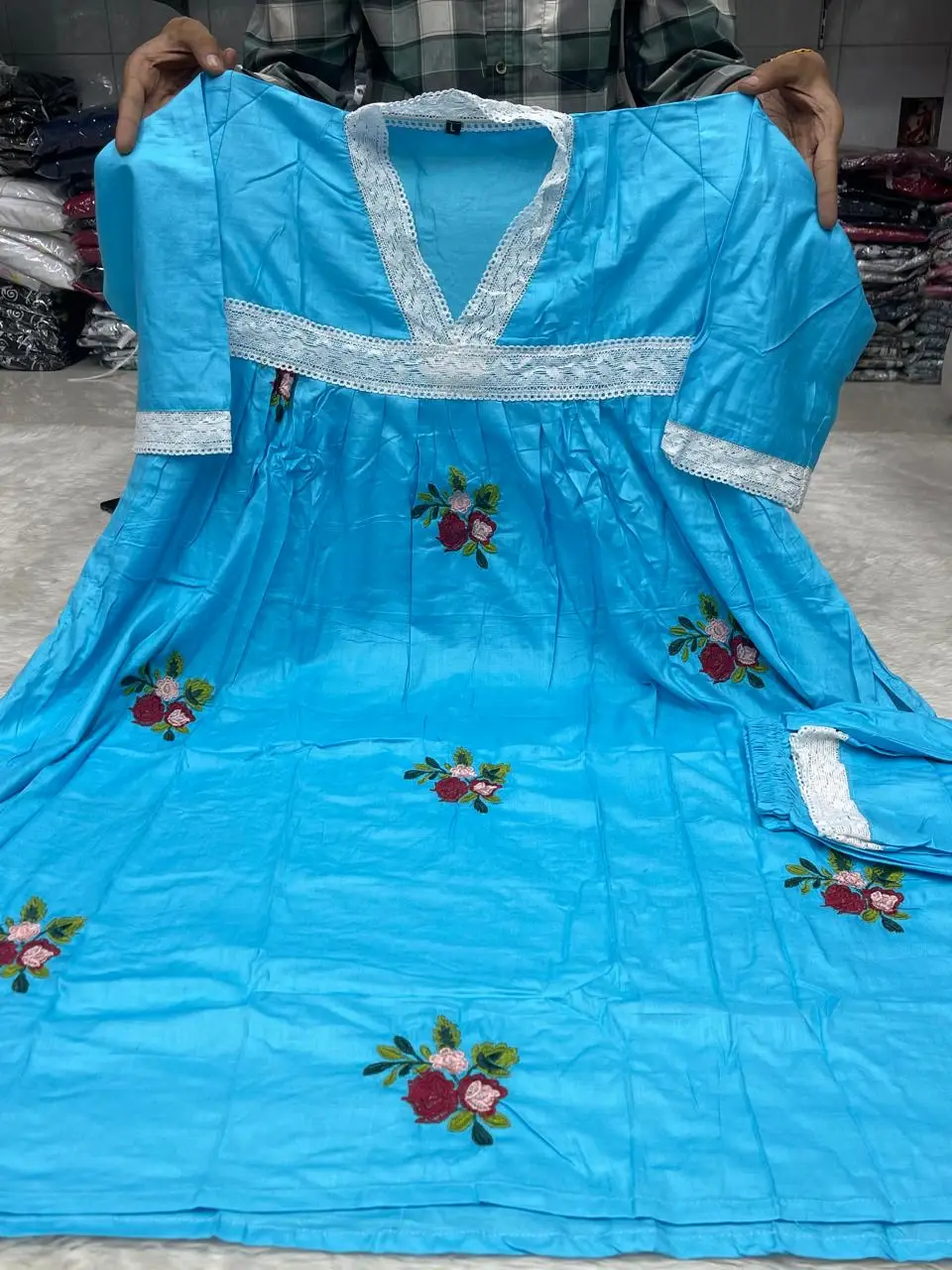 Gown Embroidery 2 Piece Shop Online Price