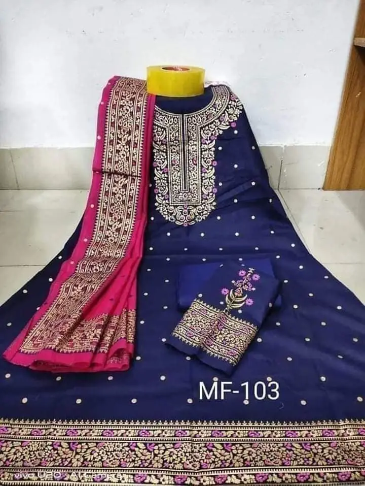আনস্টিজ স্ক্রিন প্রিন্ট থ্রি-পিস - Vibrant Print Fashion
