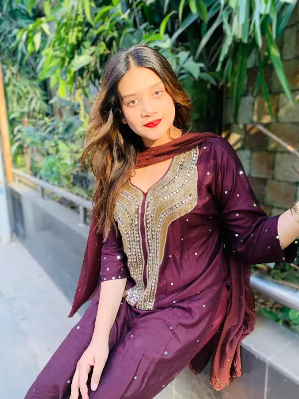 Stylish Karchupi Three Piece Outfit