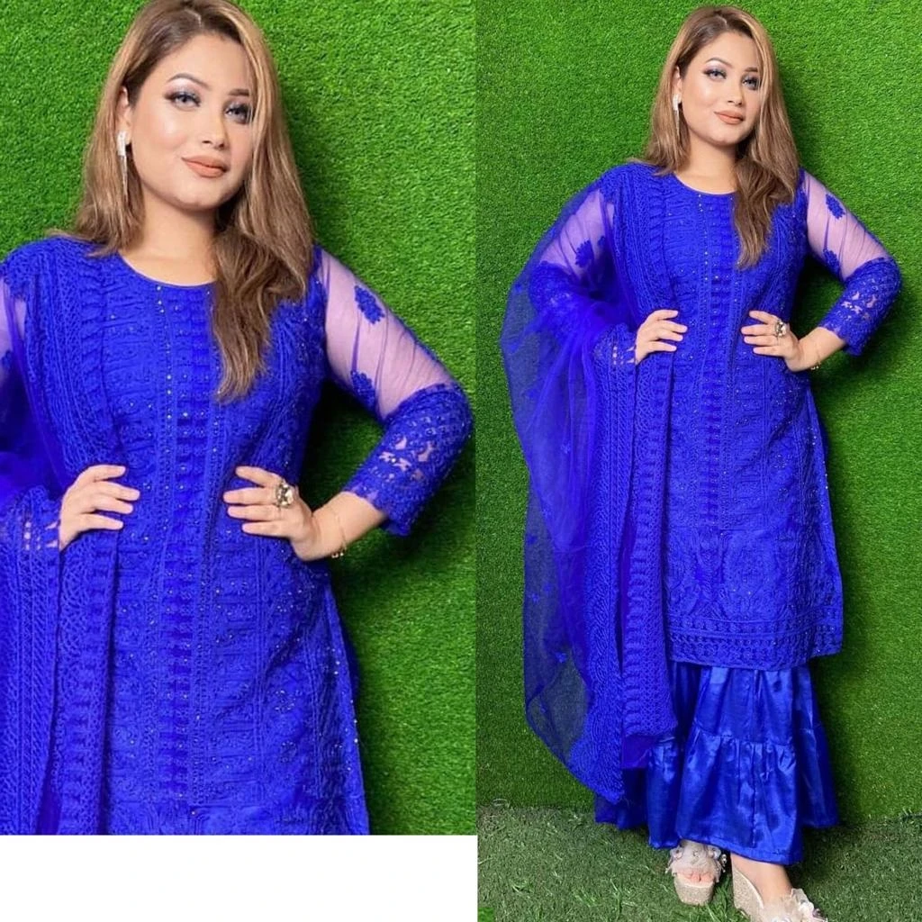 Pakistani Three Piece Shop Online Nazmas Lowest Price