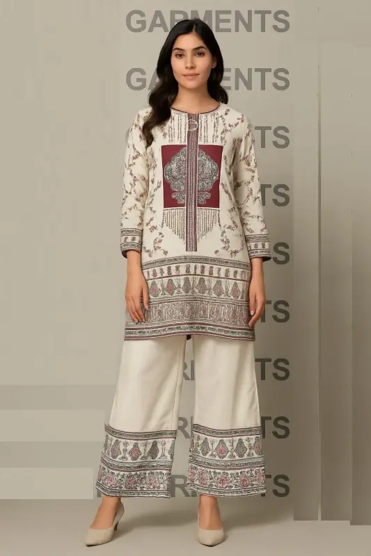 Digital Print Two Piece - Vibrant Fashion Pair