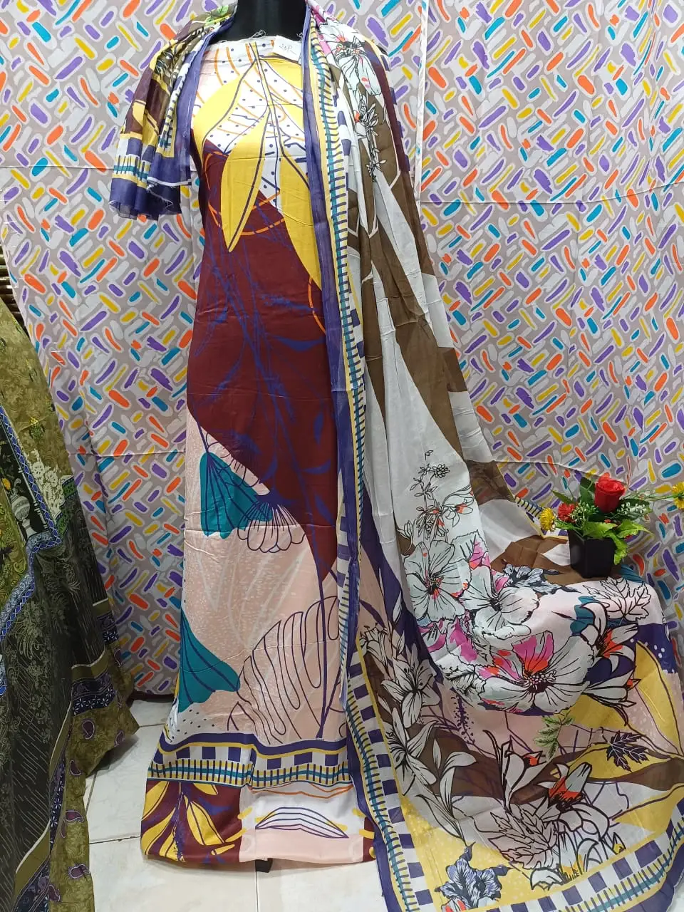 Digital Print Lone Three Piece - আপনার গার্মেন্টের জন্য উপযুক্ত