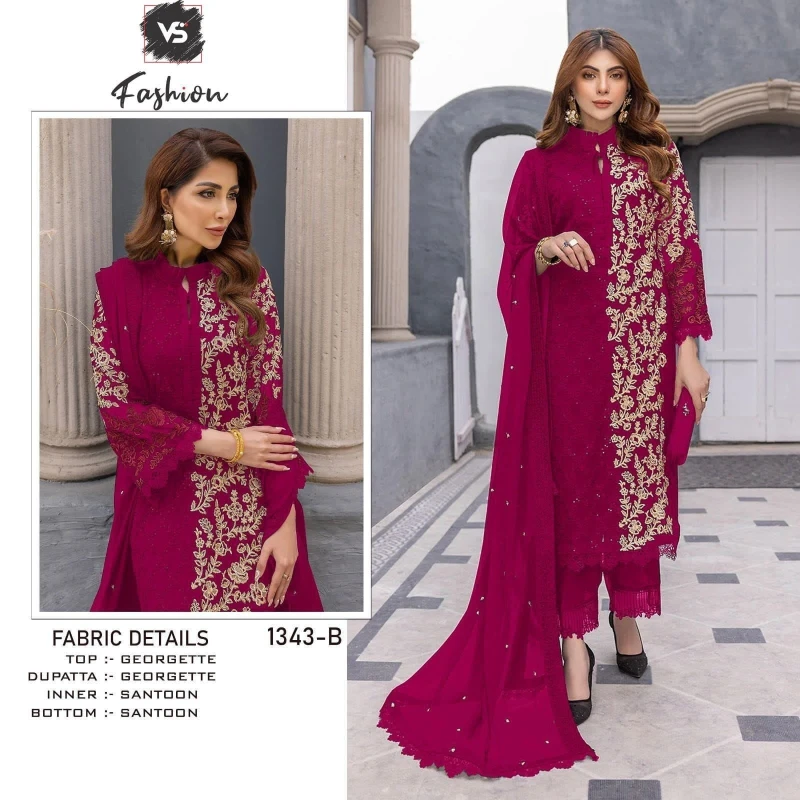 Readymade Georgette Embroidery Party Dress | nazmas shop online Bangladesh affordable price deal