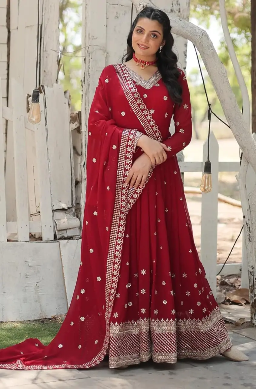 Elegant Three Piece Party Gown Online