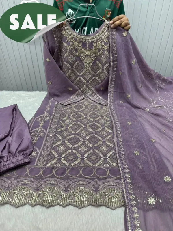 Kamij Lilan Emborder Kaj + Skin Pint - Chic Look