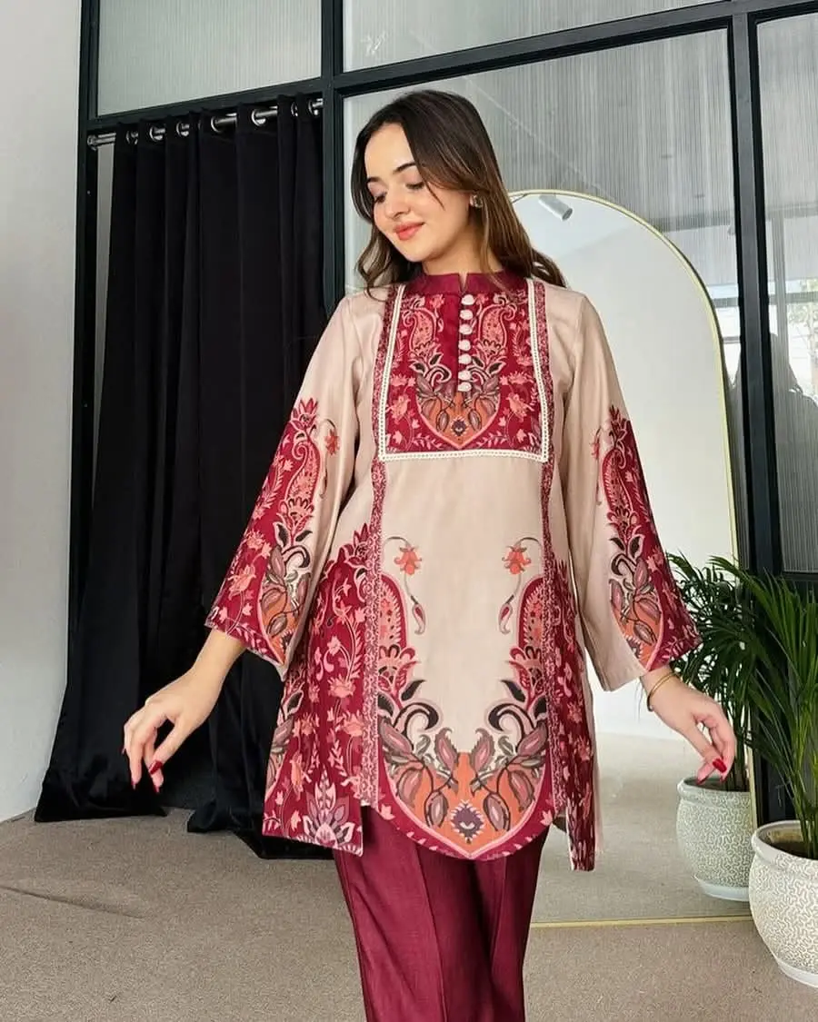 Stylish Digital Print Two Piece Collection