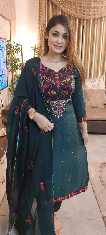 আনস্টিজ স্ক্রিন প্রিন্ট থ্রি-পিস - Vibrant Colors