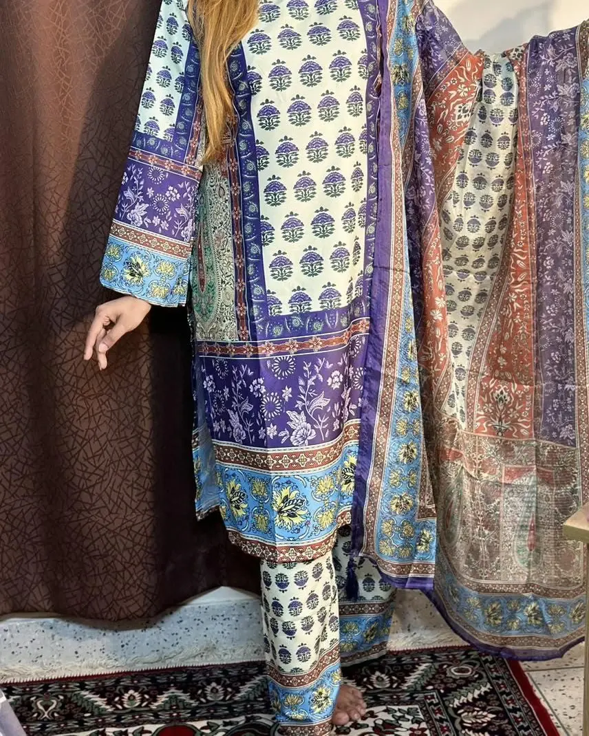 Vibrant Digital Print Three Piece Set Buy