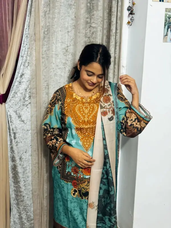 Readymade Three Piece - Effortless Fashion Choice