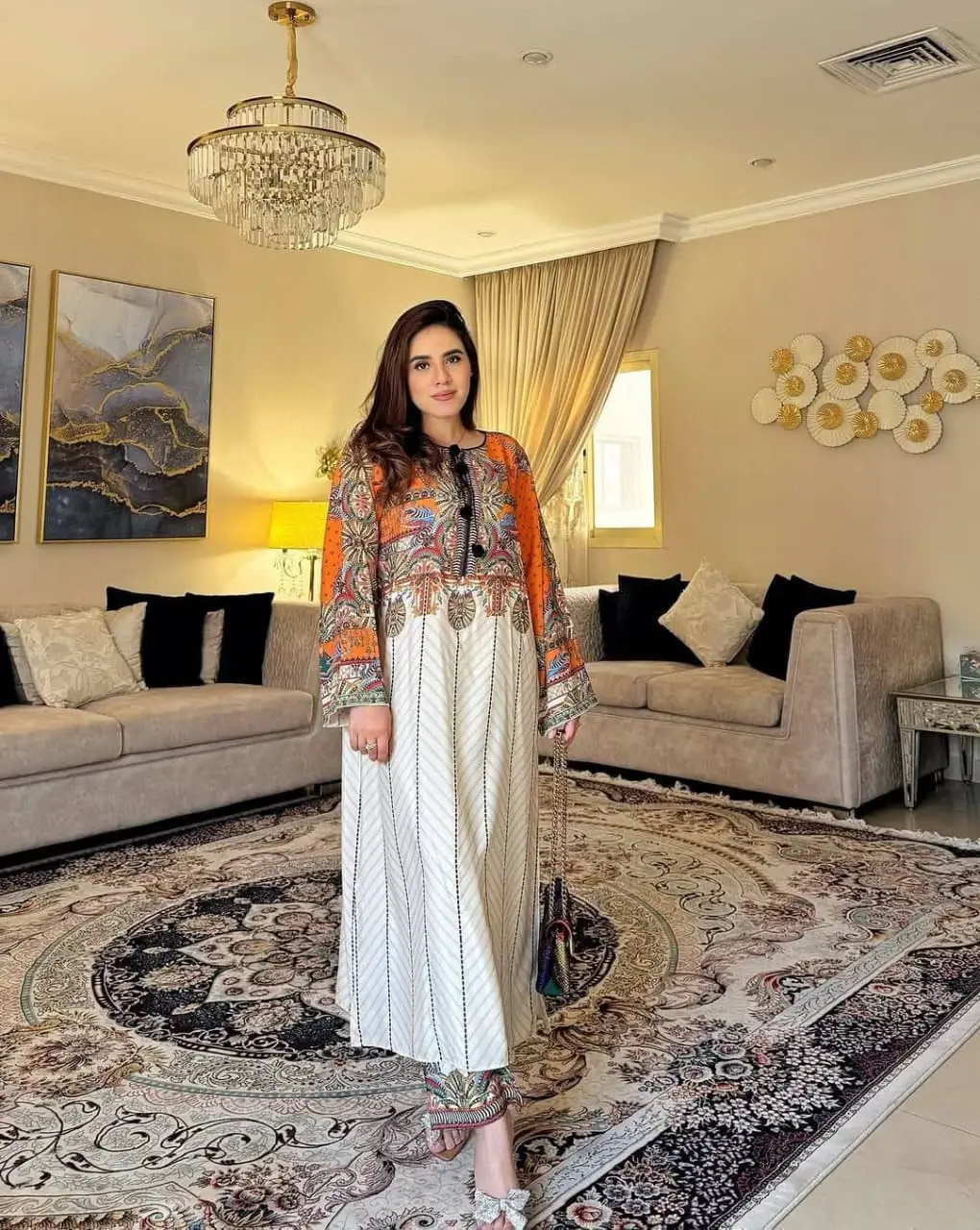 Chic Majolica Print Co-ord Set